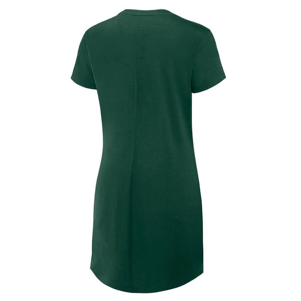 Fanatics Green University of Miami Hurricanes Short Ruched Dress NWT Small NCAA - Picture 4 of 12